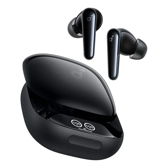Audífonos Bluetooth Soundcore Liberty 4 Pro Cancelacion de Ruido in Ear, Adaptive ANC 3.0, Certificación Hi-Res LDAC, 40 Horas de Calidad de Sonido sin Pérdida, Soporte de Carga Rápida, Bluetooth 5.3
