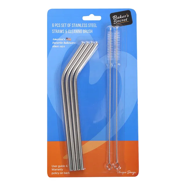 Set 4 Sorbitos De Acero Inox Con 2 Limpiadores Baker`s Secre