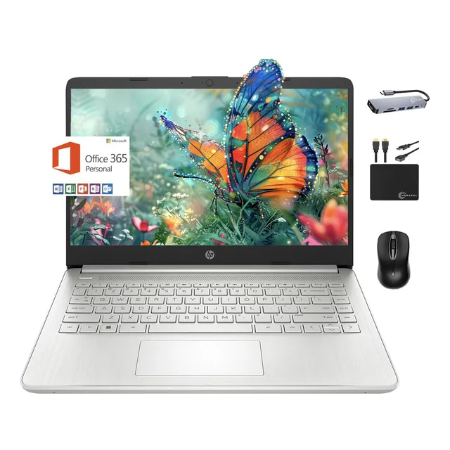 Laptop Hp 14 2024, 14  Hd, Intel Pentium, 8gb Ram, 256gb Ssd
