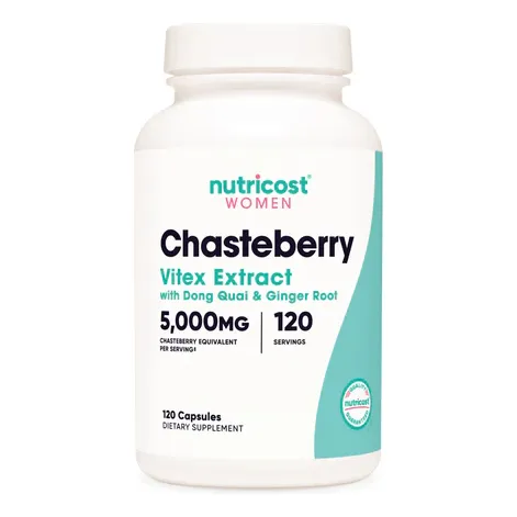 Chasteberry (vitex) 5000mg 120 Cápsulas Nutricost