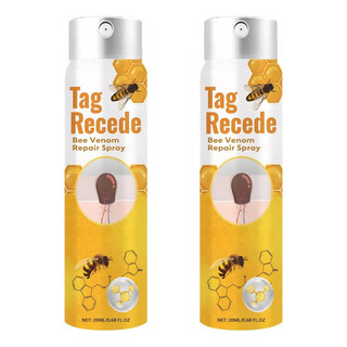 Spray Antiverrugas Veneno De Abeja Tag Recede Bee, 2 Unidade Spray Antiverrugas Veneno De Abeja Tag Recede Bee, 2 Unidade