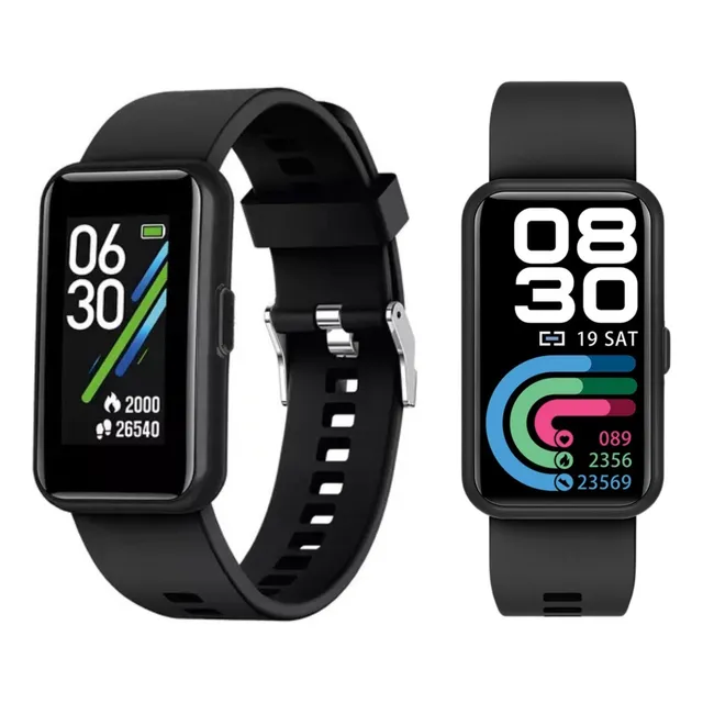 Reloj Inteligente Smartwatch Rosa Para Dama Pantalla Táctil 