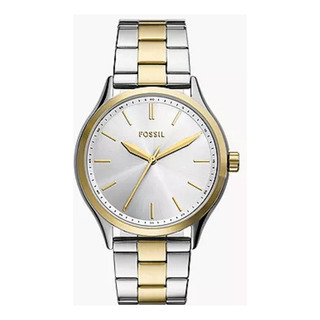 Reloj Fossil Bq2861 Plata/oro Caballero Acero Reloj Fossil Bq2861 Plata/oro Caballero Acero