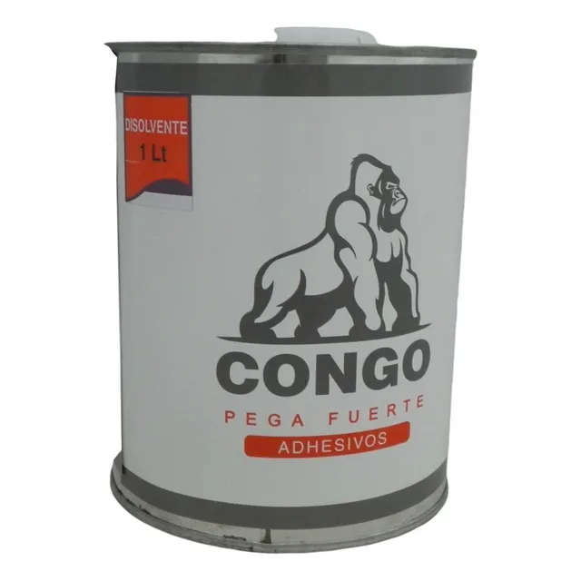 Disolvente Diluyente 1 L. Para Adhesivo Congo Pega Fuerte