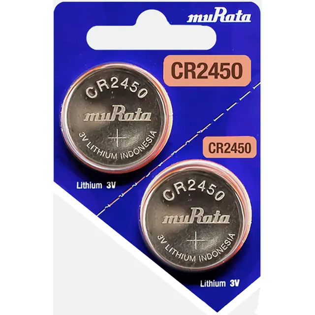 Pila Botón Murata Cr2450 Litio 3v 1 Pack