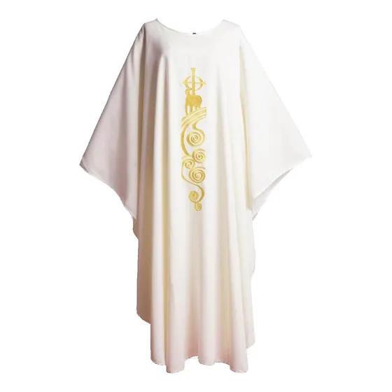 Blessume Sacerdote Casulla Estola Iglesia Cordero De Dios Bo