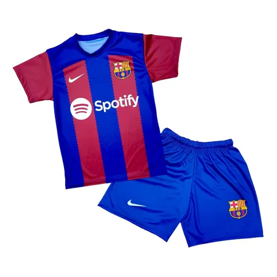 Uniforme Para Niños Fútbol Barcelona Lewandowski