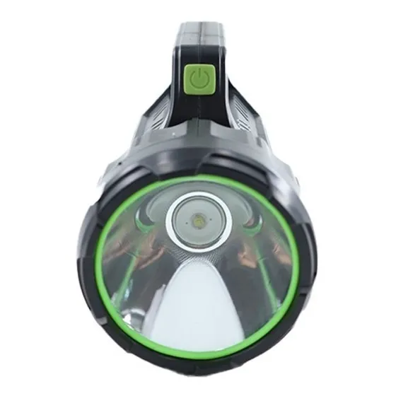Foco Linterna Led Gigante Alcance 1200 Metros Usb Luz Blanco