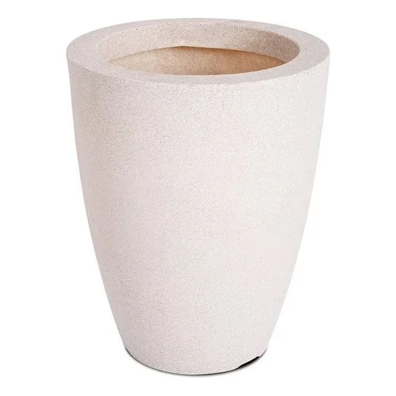 Vaso Para Plantas 31 Cor Branco Mármore