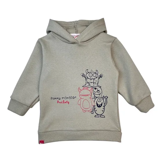 Buzo Bebe Frisa Algodón Invierno C/capucha Estampado 8-24m