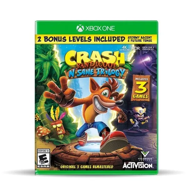 Crash Bandicoot N Sane Trilogy Nuevo Xone Físico, Macrotec