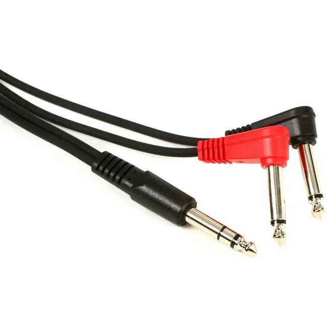 Cable De 1 Plug Trs 6.3mm A 2 Plug Ts 6.3mm Roland Pcs-31l