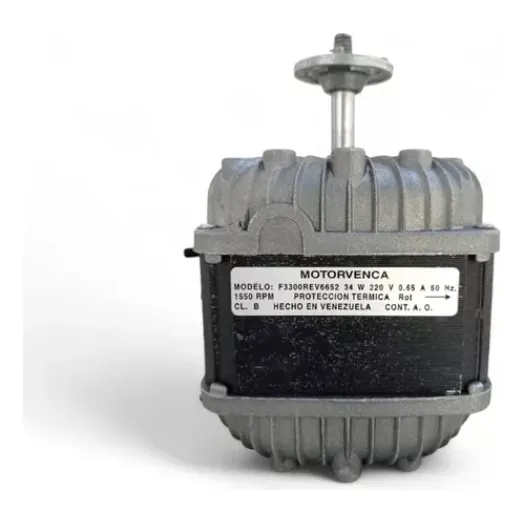 Motor Ventilador 50w 115v 1625rpm Motorvenca Rev-8107