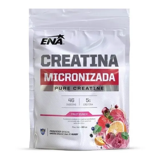 Creatina Micronizada 300grs Ena  Pre Entreno, Energía