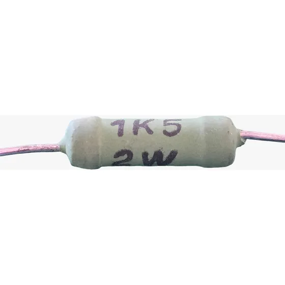 3x Resistor De Fio 1k5 2w 10%