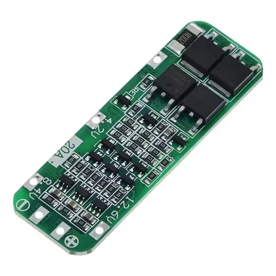 Modulo Carga Baterias Litio Lipo 18650 Bms 3s 12.6v 20a