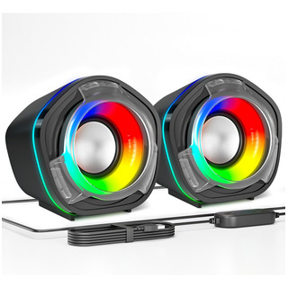 Portable Multimedia Rgb Bocina Altavoz De La Computadora Portable Multimedia Rgb Bocina Altavoz De La Computadora