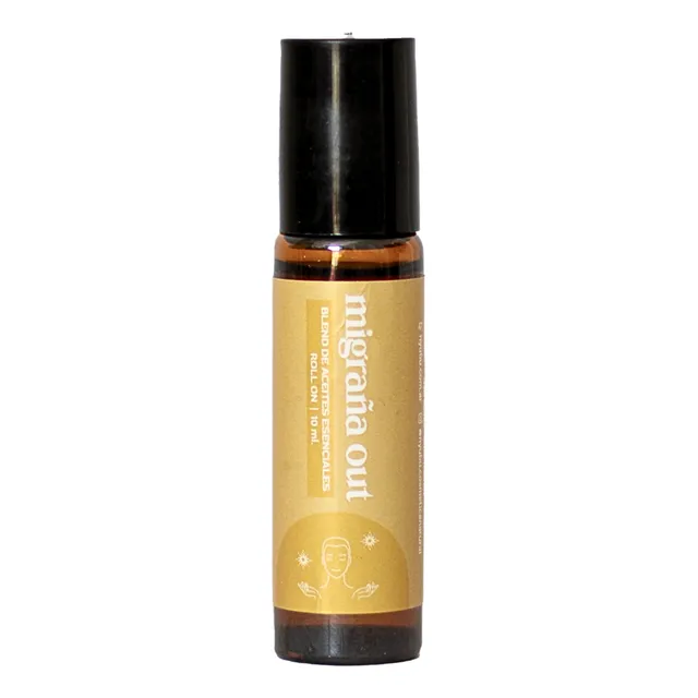 Aceite Esencial Blend Aromatico Roll On Migraña Out 10ml
