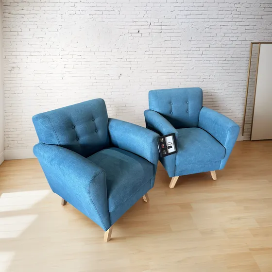 Sofá Sillón Individual Living 1 Cuerpo