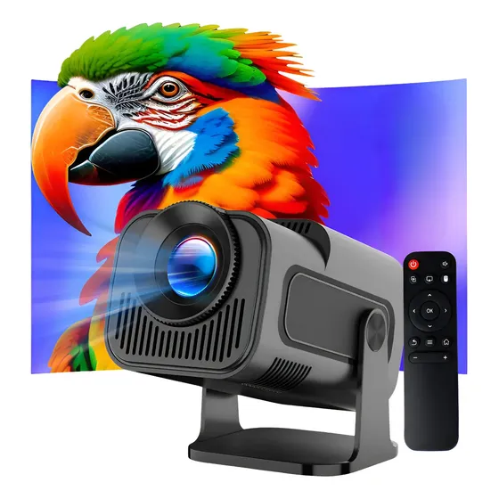 Projetor Mini Hy 4k Portátil Wi-fi 12000 Lm 40 -150