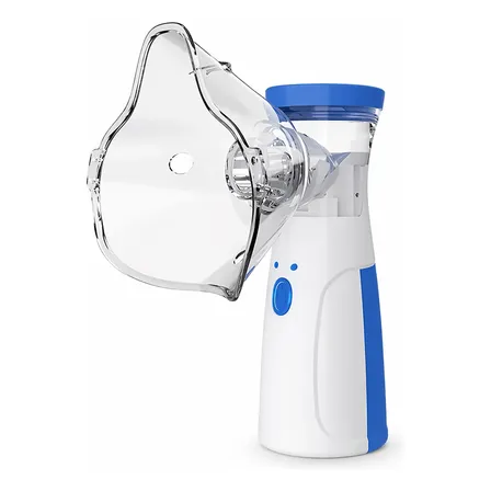 Inalador Nebulizador Portátil Compacto E Silencioso - Tipo C Branco 127/220v