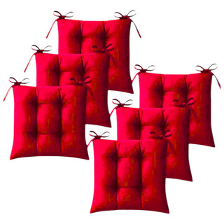 Set De 6 Cojines Para Sillas Estándar Ecopack Set De 6 Cojines Para Sillas Estándar Ecopack
