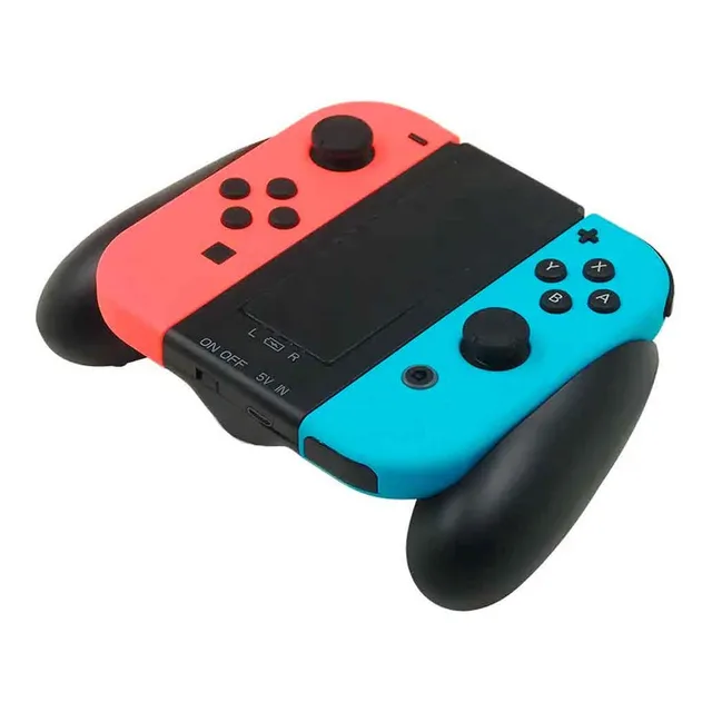 Grip Cargador Para Joycons Nintendo Switch 2000mah