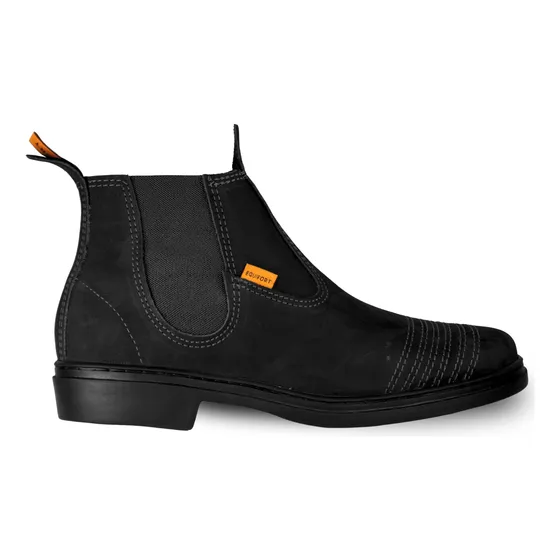 Bota Botina Vaquejada Couro Masculina Feminina Rodeio Cowboy