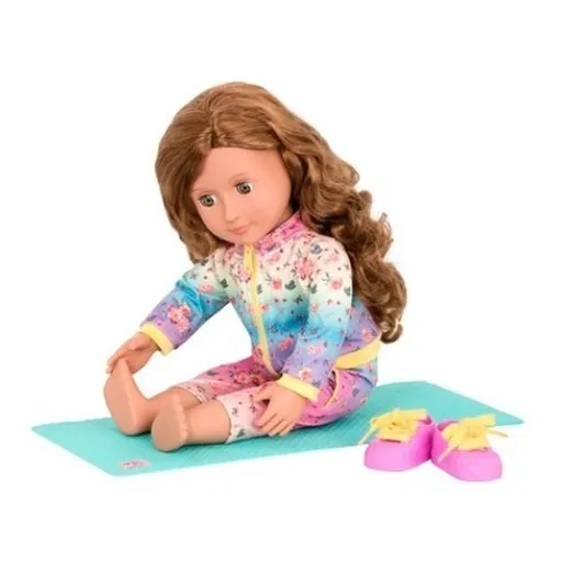 Muñeca Lucy Grace Look De Yoga Y Colchoneta - Our Generation