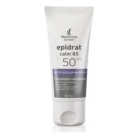 Protetor Solar Hidratante Epidrat Calm B5 Fps50 Bisnaga 50ml