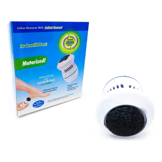 Removedor De Callos Durezas Eléctrico Exfoliante + Repuestos