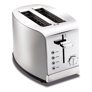 Toaster Krups, 2 Rebanadas, 6 Niveles De Dorado, Acero Inoxi Toaster Krups, 2 Rebanadas, 6 Niveles De Dorado, Acero Inoxi