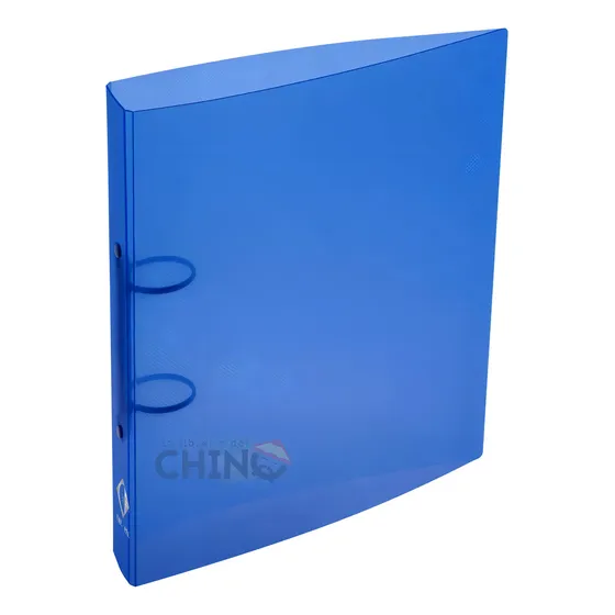 Carpeta A4 The Pel 2 Anillos 40mm Tapas Translucidas Azul