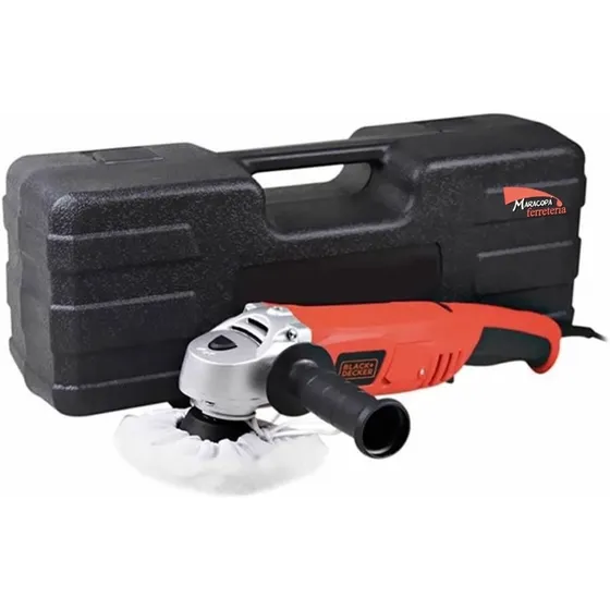 Lustralijadora Pulidora 125mm 600w Black + Decker Wp600k-b2