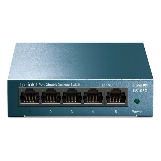 Switch 5 Puertos 10/100/1000mbps Tp-link