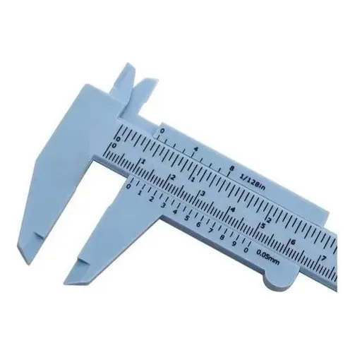 Pie De Metro O Vernier Plástico Para Visagismo Marca Uyustoo