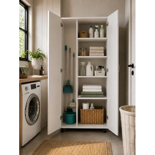 Armário Multiuso 2 Portas Texas Cinza Hi | MercadoLivre