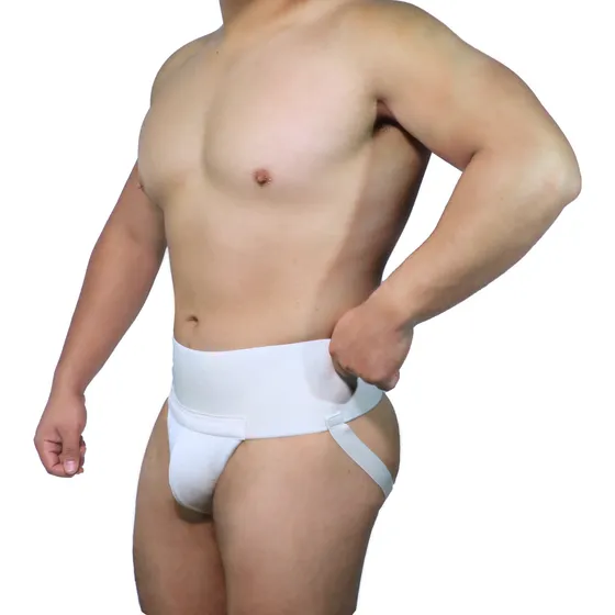 Suspensorio Post Operatorio Hombre Hernia Vasectomía Algodon
