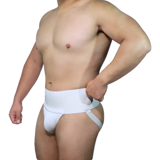Suspensorio Post Operatorio Hombre Hernia Vasectomía Algodon