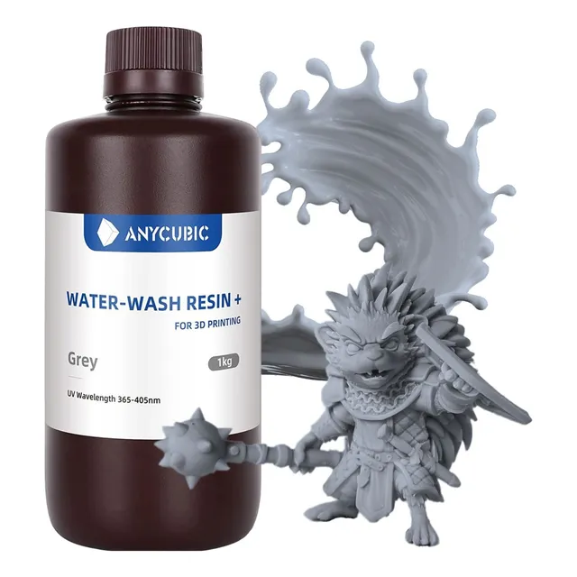 1 Kg Kilo Anycubic Lavable Agua Water Resina Impresion 3d