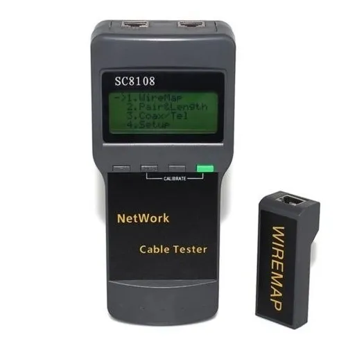 Risepro Sc8108 Red Teléfono De Lan Cable Tester Metro Cat5 R