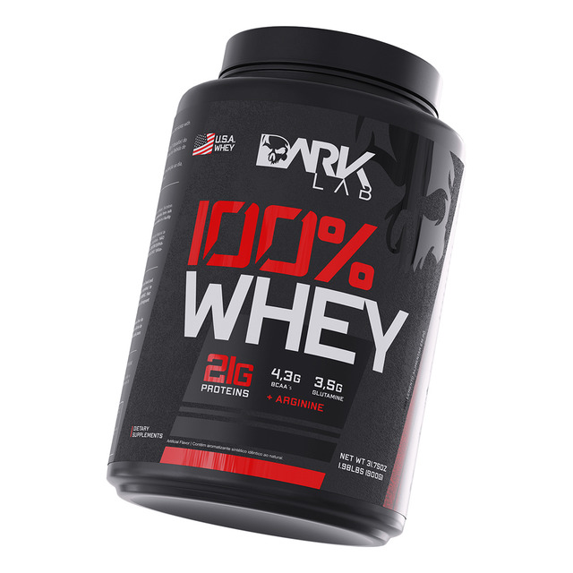 100% Whey Protein 900g Sabores - Dark Lab Sabor Chocolate 100% Whey Protein 900g Sabores - Dark Lab Sabor Chocolate