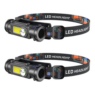 Led Head Lamp Linterna Al Aire Libre Faros 2pcs Con Led Head Lamp Linterna Al Aire Libre Faros 2pcs Con
