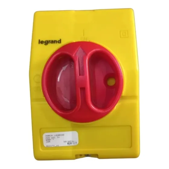 22171 Legrand Interruptor Rotativo Tripolar En Caja 16a