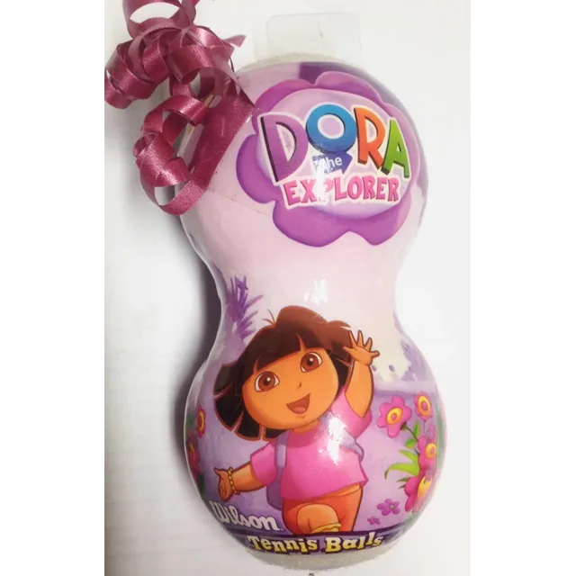 Pelota De Tenis De Dora La Exploradora Wilson 02 Nuevas