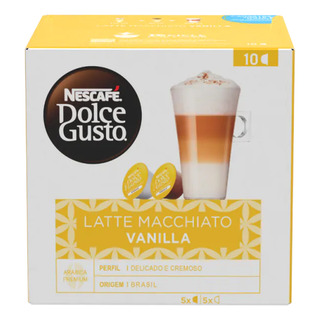 CĂĄpsula Dolce Gusto Latte Macchiatto Vanilla Caixa 10 Capsulas CĂĄpsula Dolce Gusto Latte Macchiatto Vanilla Caixa 10 Capsulas