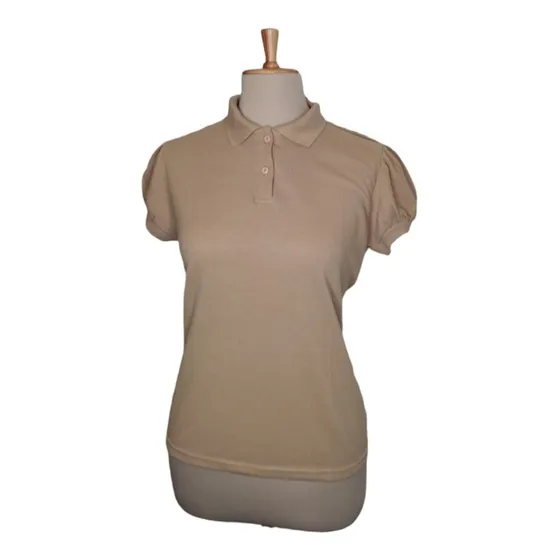 Chemise Beige Escolar Niña Manga Princesa 