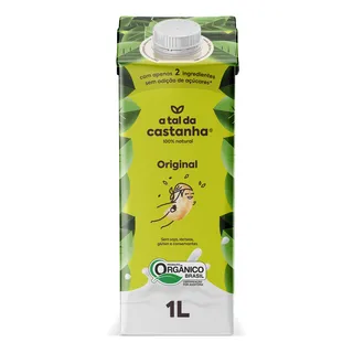 Bebida Vegetal Original OrgĂąnico 1 Litro A Tal Da Castanha Bebida Vegetal Original OrgĂąnico 1 Litro A Tal Da Castanha