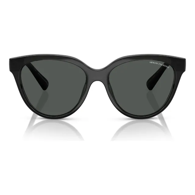 Lentes De Sol Armani Exchange Ax4148su835687 Color Gris Lente Gris Varilla Gris Armazón Gris Diseño Lentes De Sol Ax4148su Shiny Transparent Grey Armani Exchange