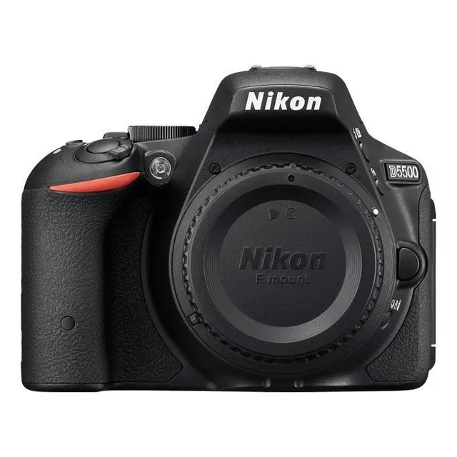 Nikon Kit D5500 + dos lentes DSLR color negro